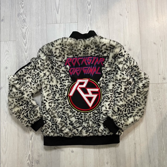 Rockstar Original Leopard Bomber Jacket 🚨(SOLD!) - Picture 8 of 9